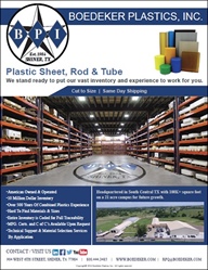 Boedeker Plastics Shapes Inventory