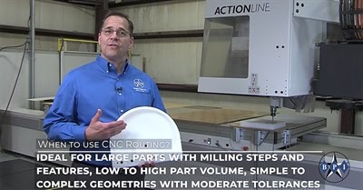 Plastics Only 5 Axis CNC Routing | Boedeker