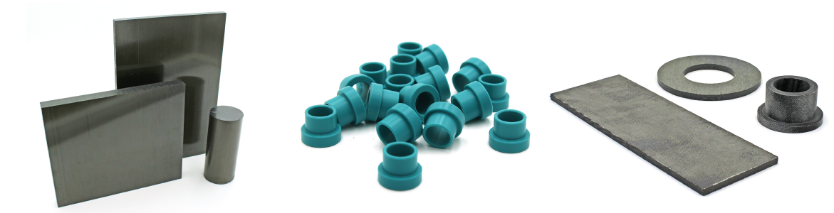 CIP plastic composite bushings bearings thrust washers turcite torlon 
