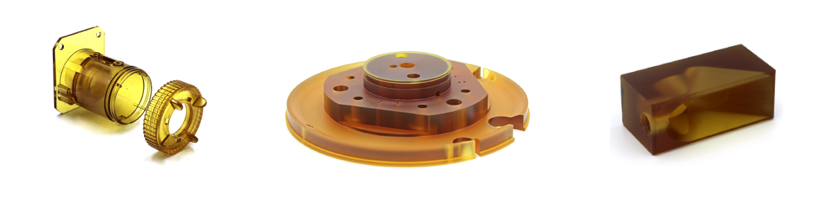 Ultem Parts Injection Molded Machined Connectors Housings Structural Parts
