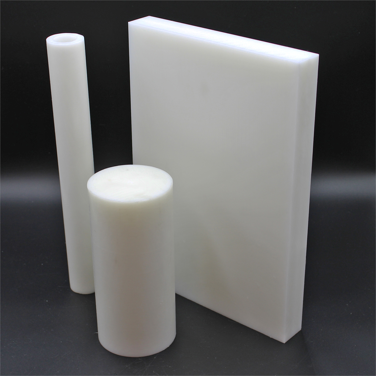 Natural Plastic Round Bar 1.25 Diameter Homopolymer Delrin OnlineMetals 72 Length Acetal